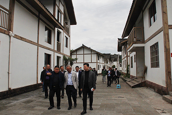 泸州市乡联会赴叙永县水尾镇考察调研共建乡村振兴示范镇