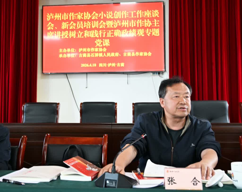 扎根酒城沃土 创作多元向好——泸州市作协小说创作暨邵忠奇《满叔和他的矿山》作品研讨会侧记(图19)