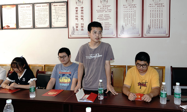 古蔺县坳上村篮球俱乐部祝家乡学子成为国家栋梁之才(图4)